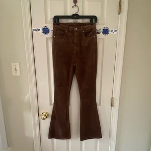 New without tags Shein coudoroy high waisted flare pants